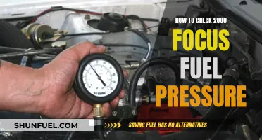 Focus Fuel Pressure: A Step-by-Step Guide to Checking