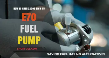 BMW X5 E70 Fuel Pump Inspection Guide: Step-by-Step Process