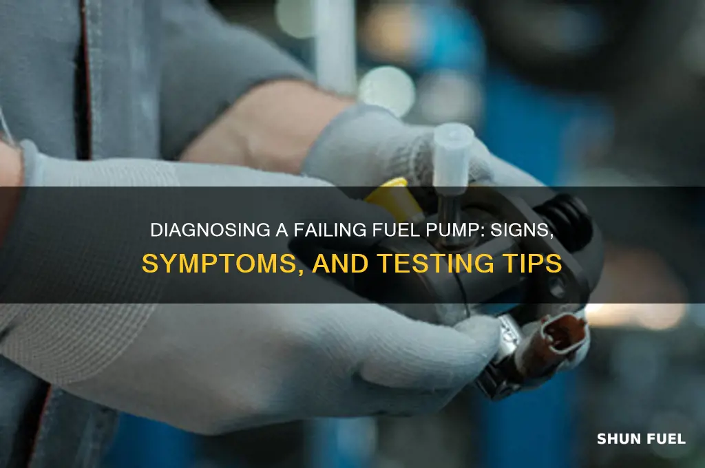 how to check a bad fuel pump