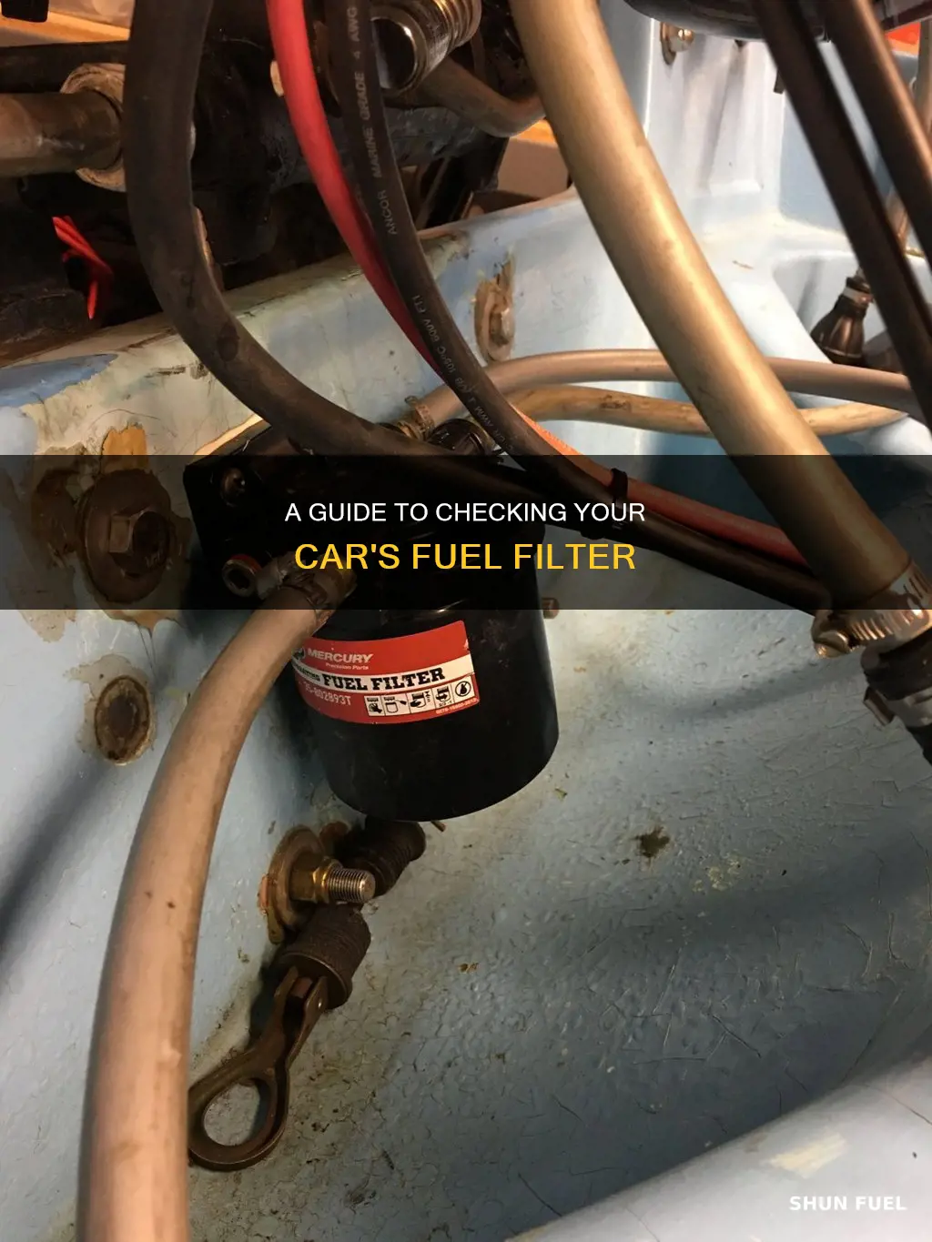 how to check a car fuel filter