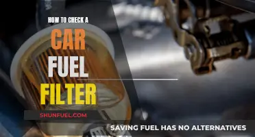 Checking a Car Fuel Filter: DIY Guide