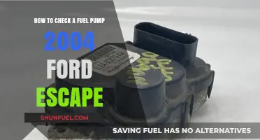 Diagnosing Fuel Pump Issues in Your 2004 Ford Escape: A Guide