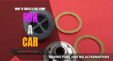 Checking Your Car's Fuel Pump: A Step-by-Step Guide