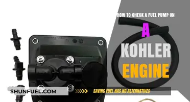 Diagnosing Fuel Pump Issues on Your Kohler Engine: A Step-by-Step Guide