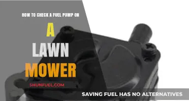 Troubleshooting Your Lawn Mower: A Step-by-Step Fuel Pump Check Guide
