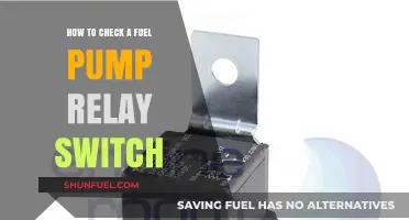 Diagnosing Fuel Pump Issues: A Guide to Testing Relay Switches