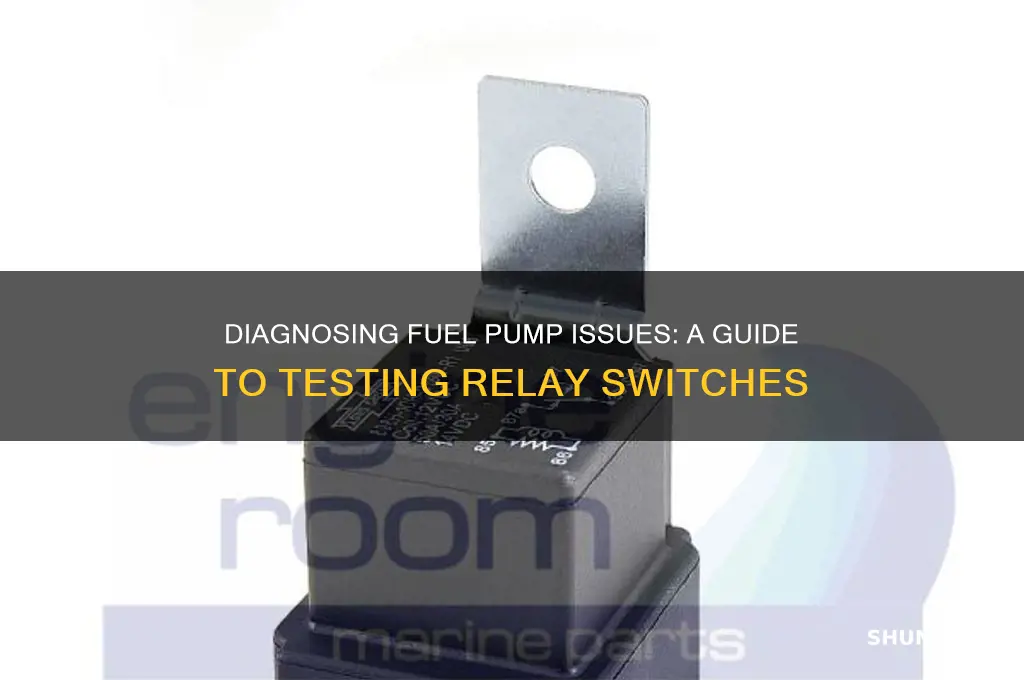 how to check a fuel pump relay switch