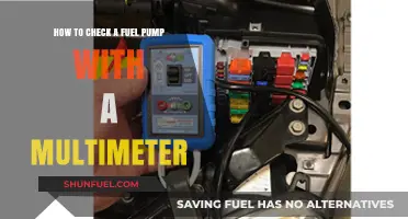 Multimeter Guide: Testing Your Fuel Pump's Performance and Voltage