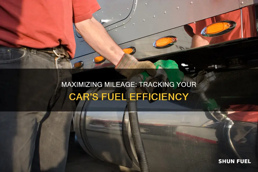 how to check car fuel average