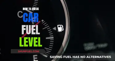 Checking Car Fuel Levels: A Step-by-Step Guide