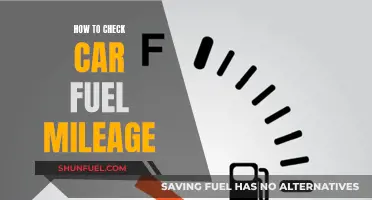 Maximize Your Car's Fuel Efficiency: A Simple Guide to Checking Mileage