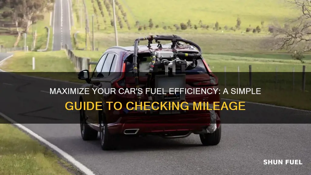 how to check car fuel mileage