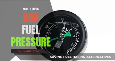 Checking Car Fuel Pressure: A Step-by-Step Guide