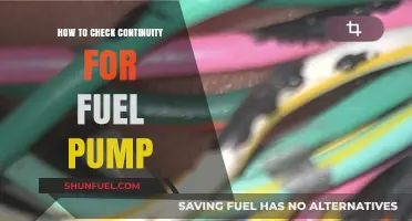 Testing Fuel Pump Continuity: A Step-by-Step Diagnostic Guide