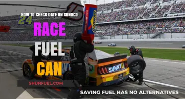 Checking the Date on Your Sunoco Race Fuel Can: A Quick Guide