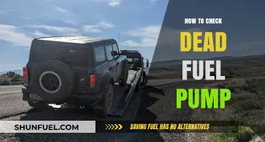 Diagnosing a Dead Fuel Pump: Step-by-Step Testing Guide
