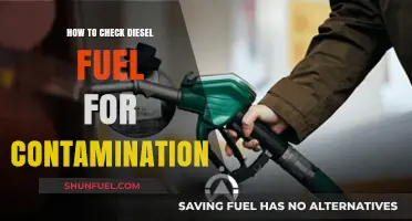 Detecting Diesel Contamination: Testing for Quality Assurance