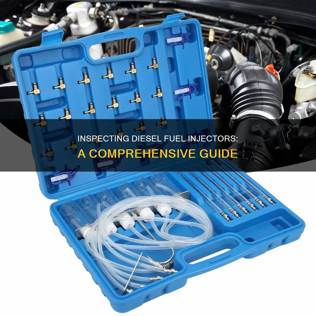 how to check diesel fuel injector