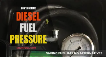 Checking Diesel Fuel Pressure: A Step-by-Step Guide