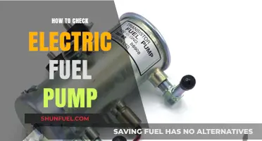 Easy Steps to Check Your Electric Fuel Pump: A Quick Guide