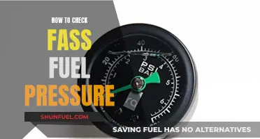 Checking Fuel Pressure: A Guide to Testing Fass Systems