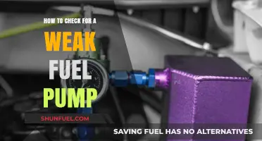 Diagnosing a Weak Fuel Pump: Symptoms, Testing, and Solutions