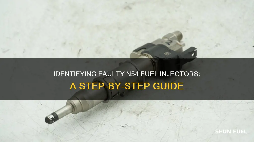 how to check for faulty n54 fuel injector