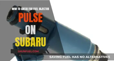Checking Fuel Injector Pulse on Subaru: DIY Guide