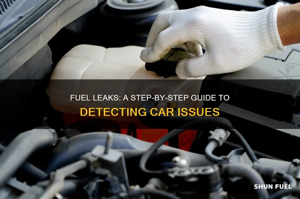 how to check for fuel leaks in car