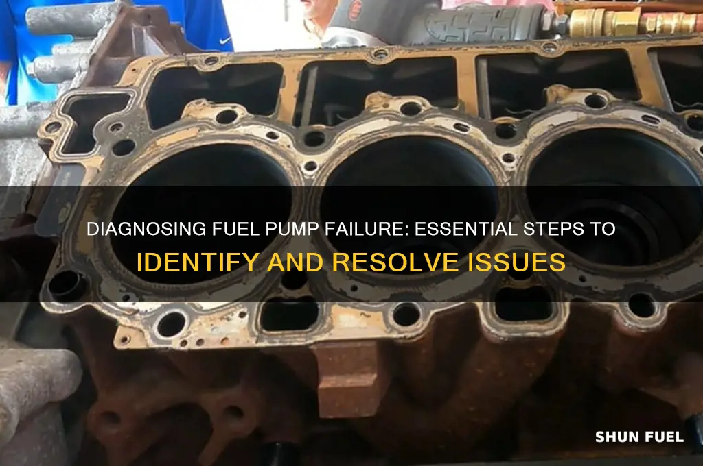 how to check for fuel pump failure
