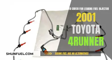 Troubleshooting a Leaking Fuel Injector in Your 2001 Toyota 4Runner
