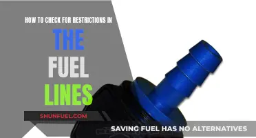 Fuel Line Maintenance: Checking for Restrictions