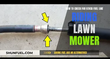 Troubleshooting a Stuck Fuel Line: A Guide for Lawn Mower Owners