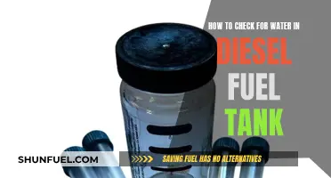 Detecting Water in Diesel Fuel Tanks: A Step-by-Step Guide