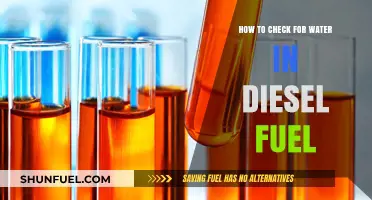Detecting Water in Diesel: A Simple Guide