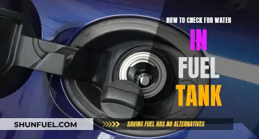 Detecting Water in Your Fuel Tank: A Step-by-Step Guide