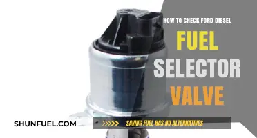Inspecting Ford Diesel Fuel Selector Valve: DIY Guide