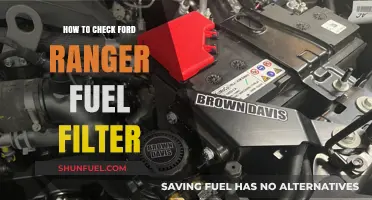 Ford Ranger Fuel Filter: Step-by-Step Inspection Guide