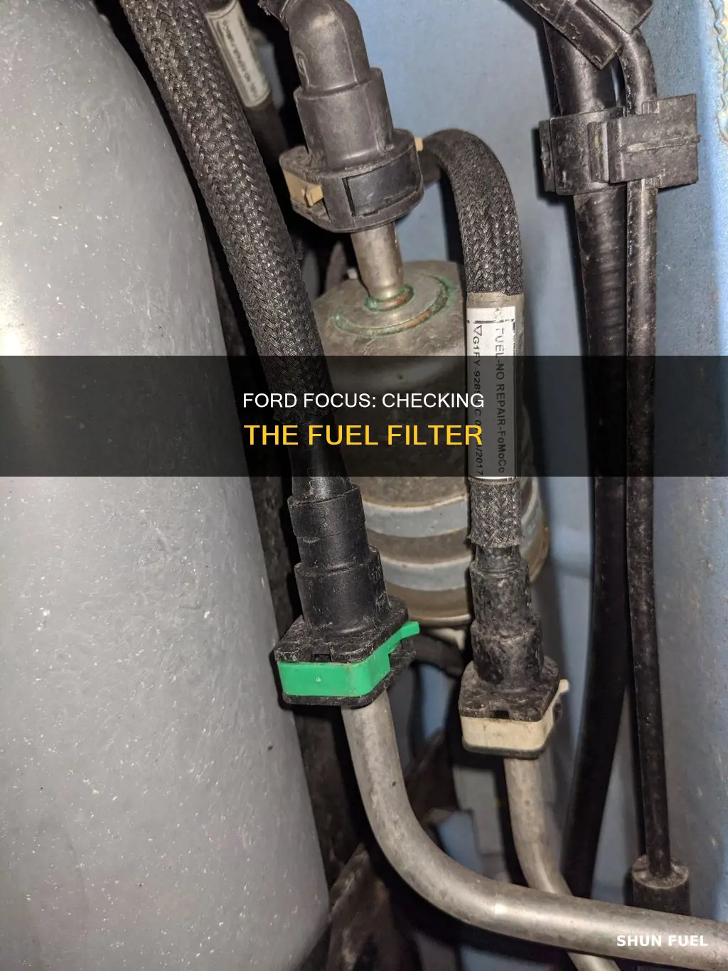 how to check fuel filter ford focus