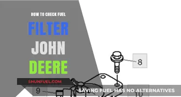 John Deere Fuel Filter: Maintenance and Inspection Guide