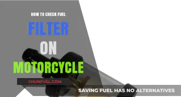 Motorcycle Fuel Filter: Quick and Easy Inspection Guide