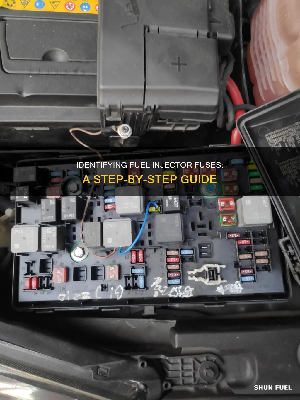 how to check fuel injector fuses
