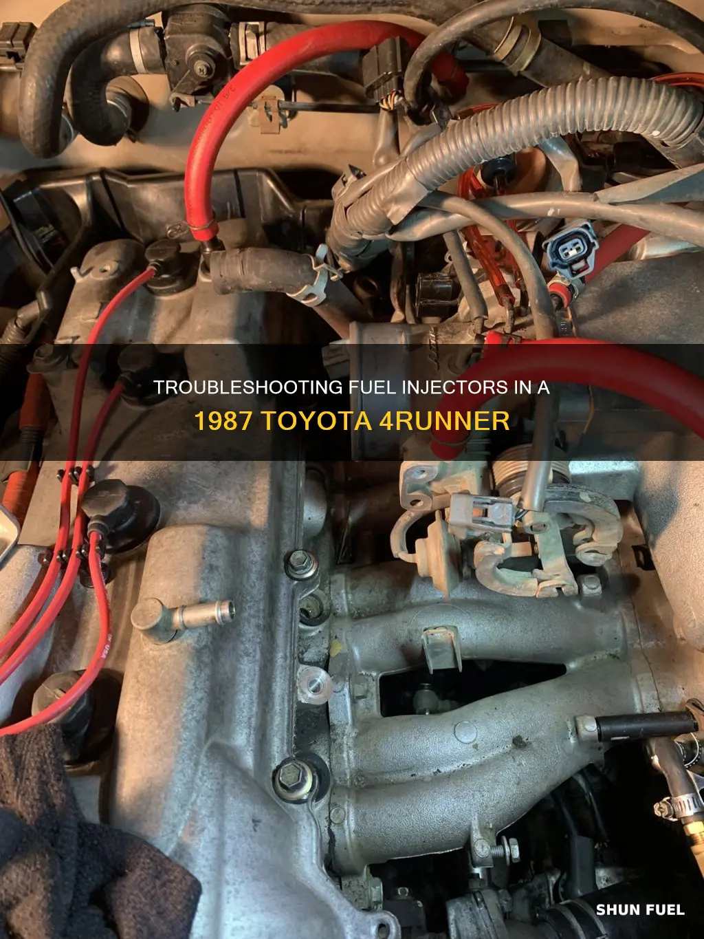 how to check fuel injector in 1987 toyota 4runner