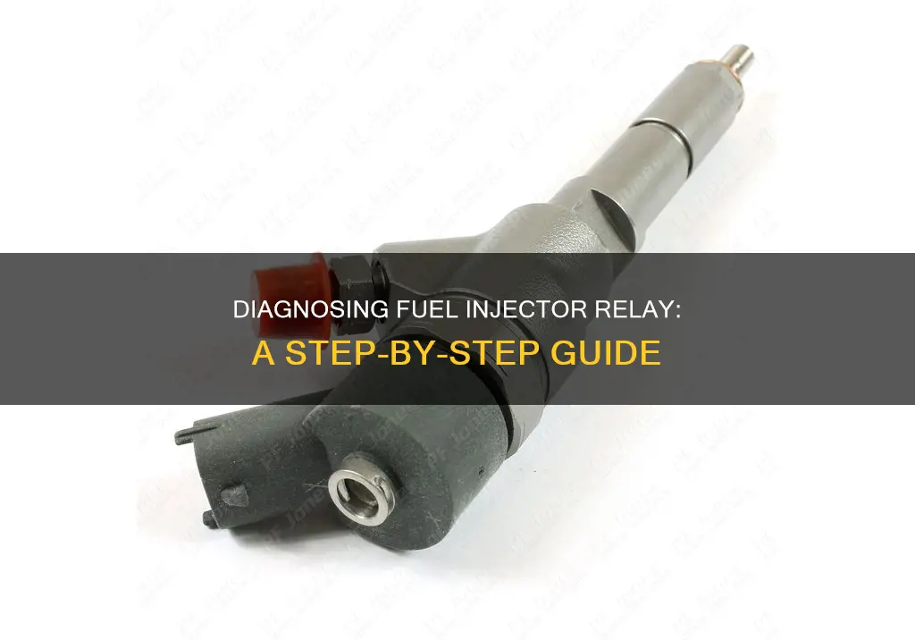 how to check fuel injector relay