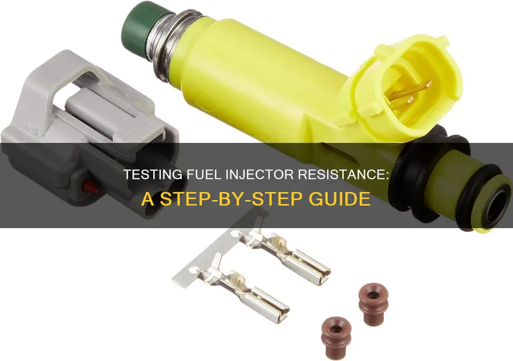how to check fuel injector resistance