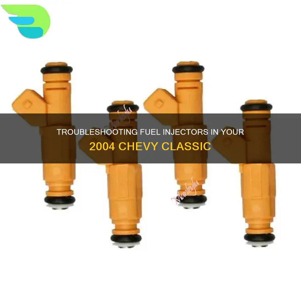 how to check fuel injectors 2004 chevy classic