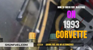 Testing Fuel Injectors: 1993 Corvette Maintenance Guide