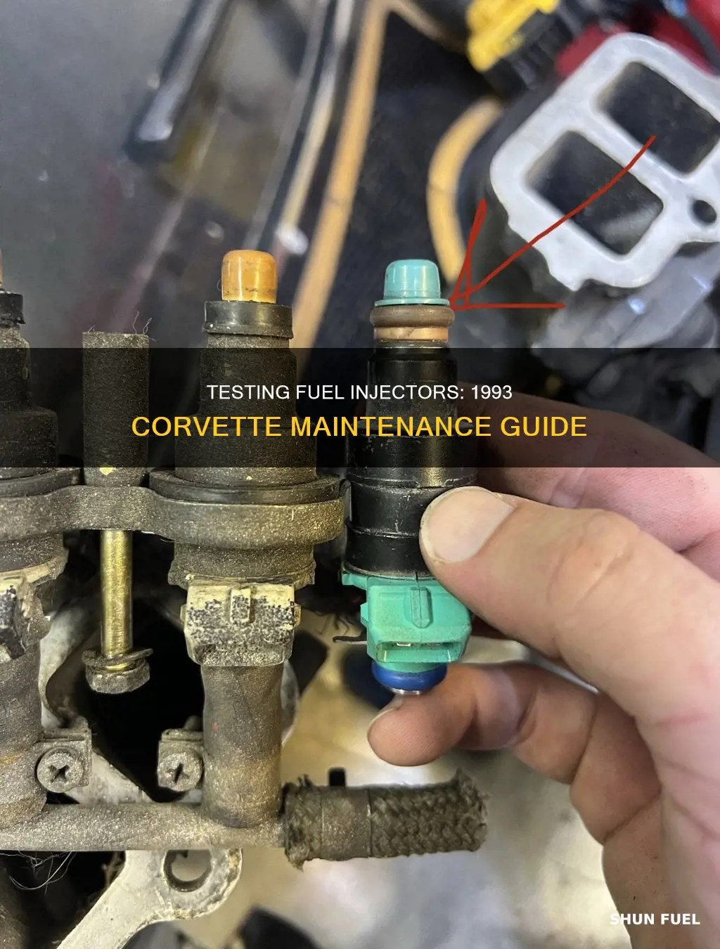 how to check fuel injectors on 1993 corvette