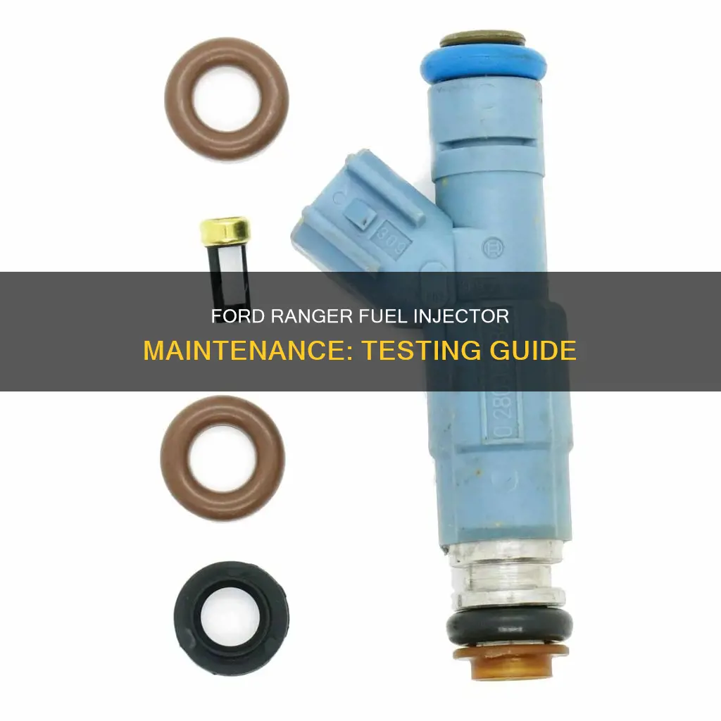 how to check fuel injectors on ford ranger