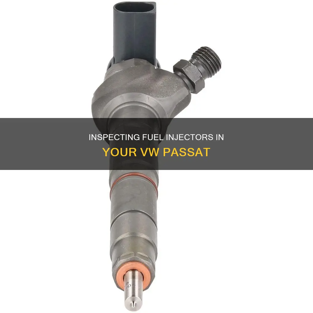 how to check fuel injectors ve passat